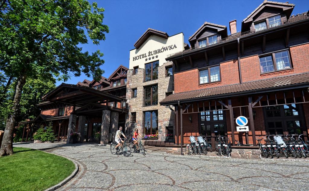 Hotel Zubrowka Spa & Wellness Białowieża エクステリア 写真